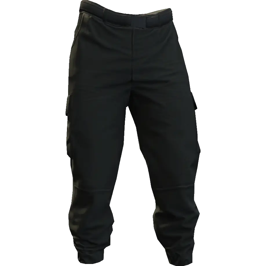 Зауженные штаны с карманами