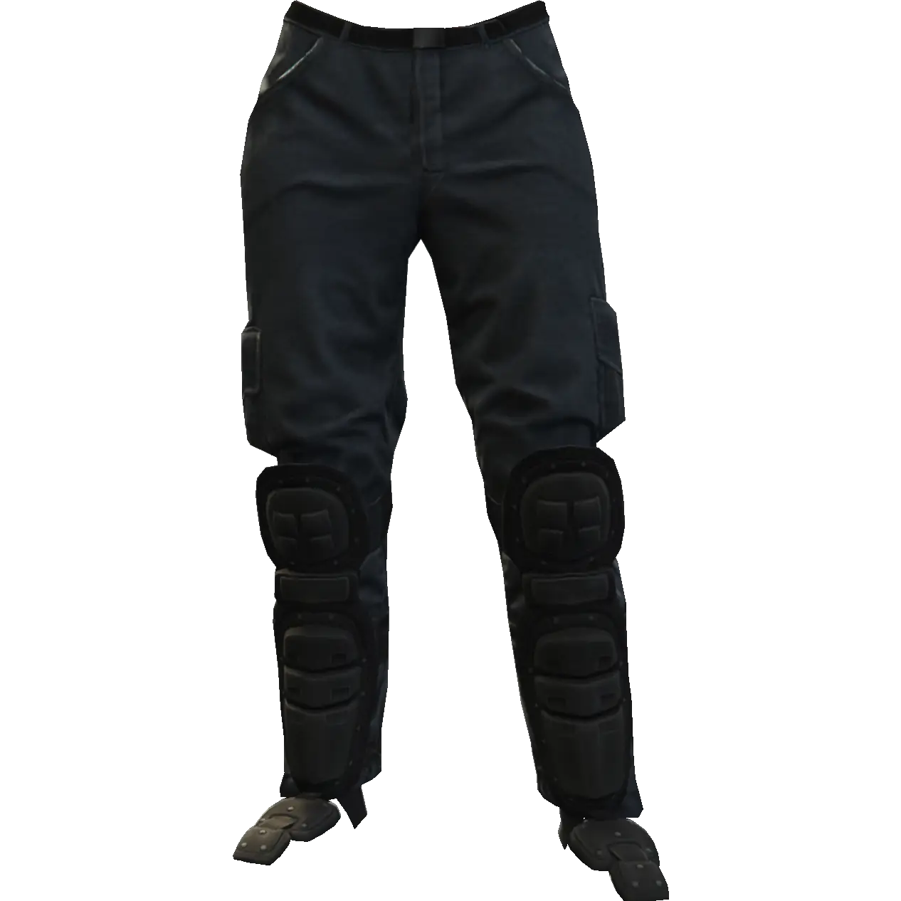 Штаны с накладкой