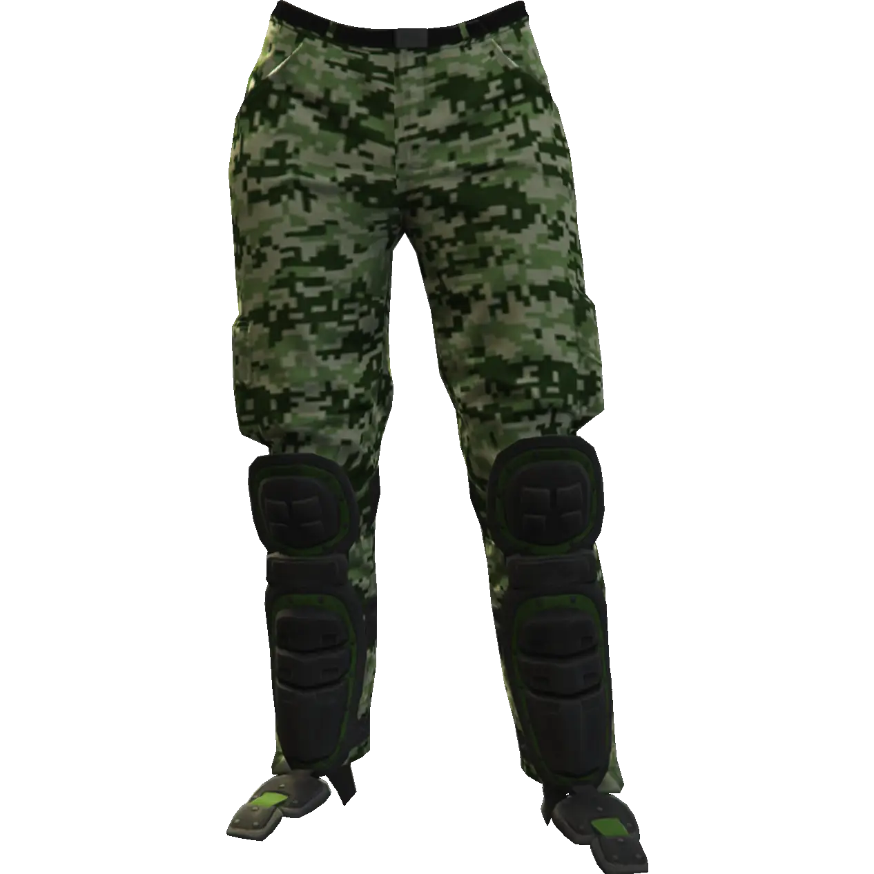 Штаны с накладкой