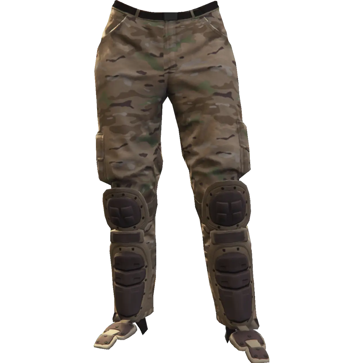 Штаны с накладкой