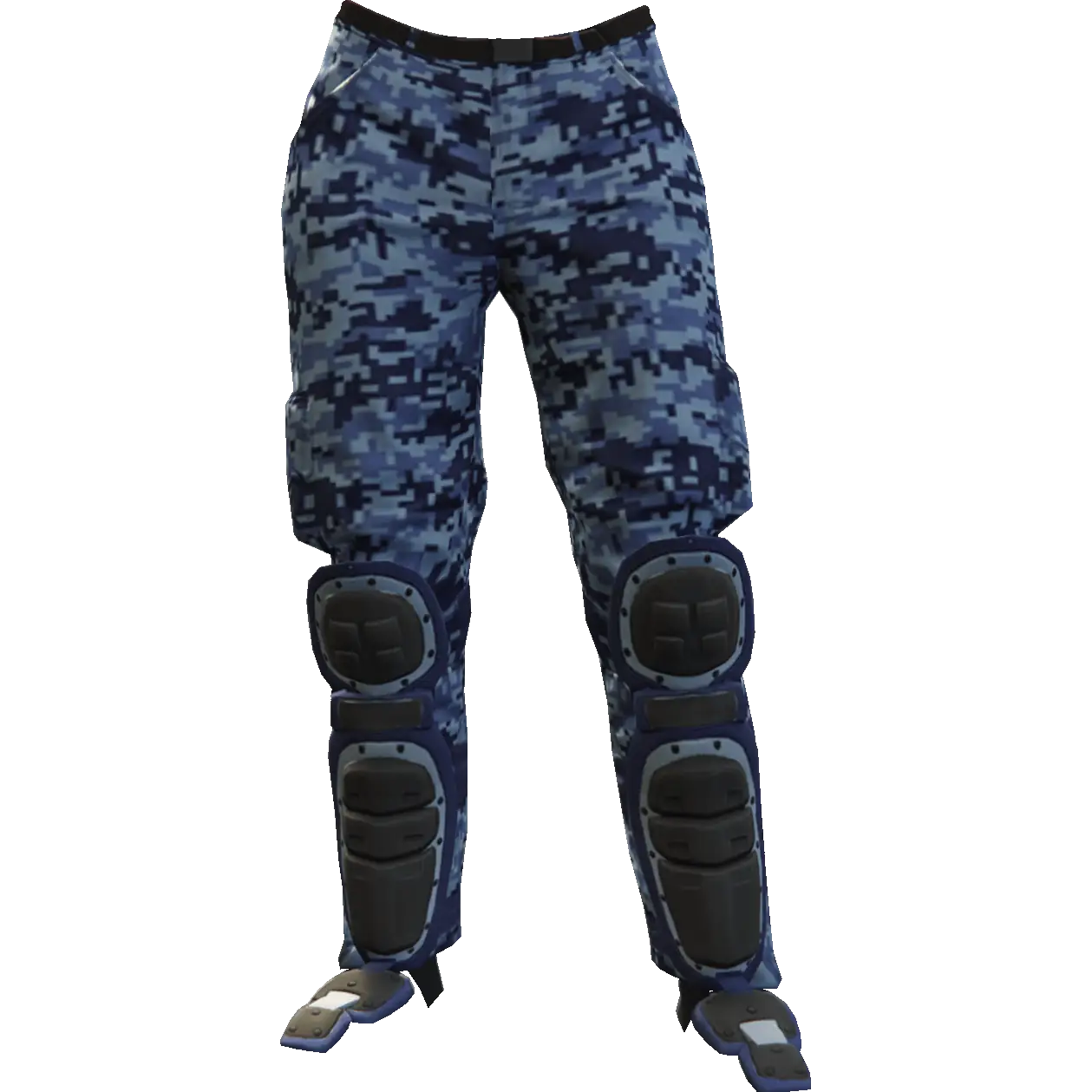 Штаны с накладкой