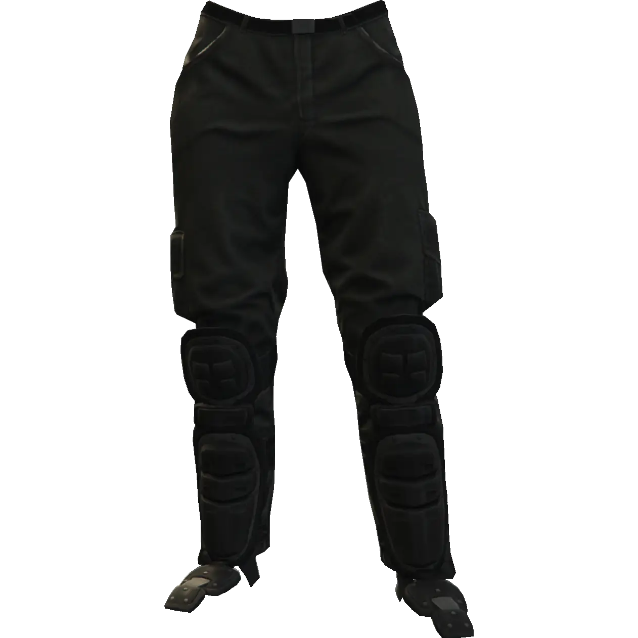 Штаны с накладкой