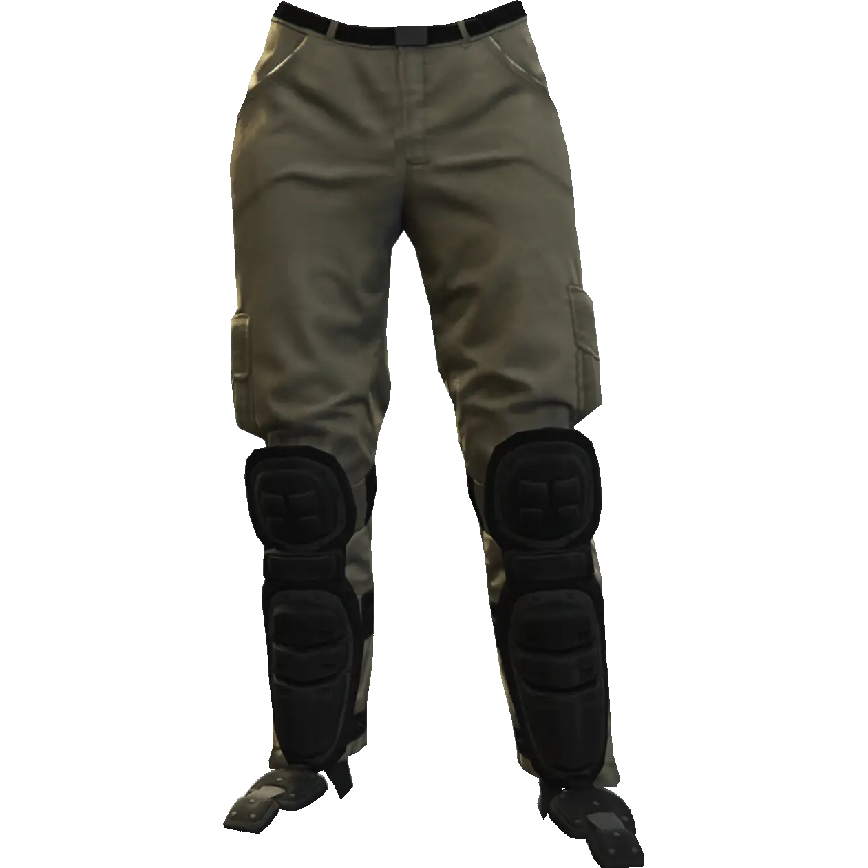 Штаны с накладкой