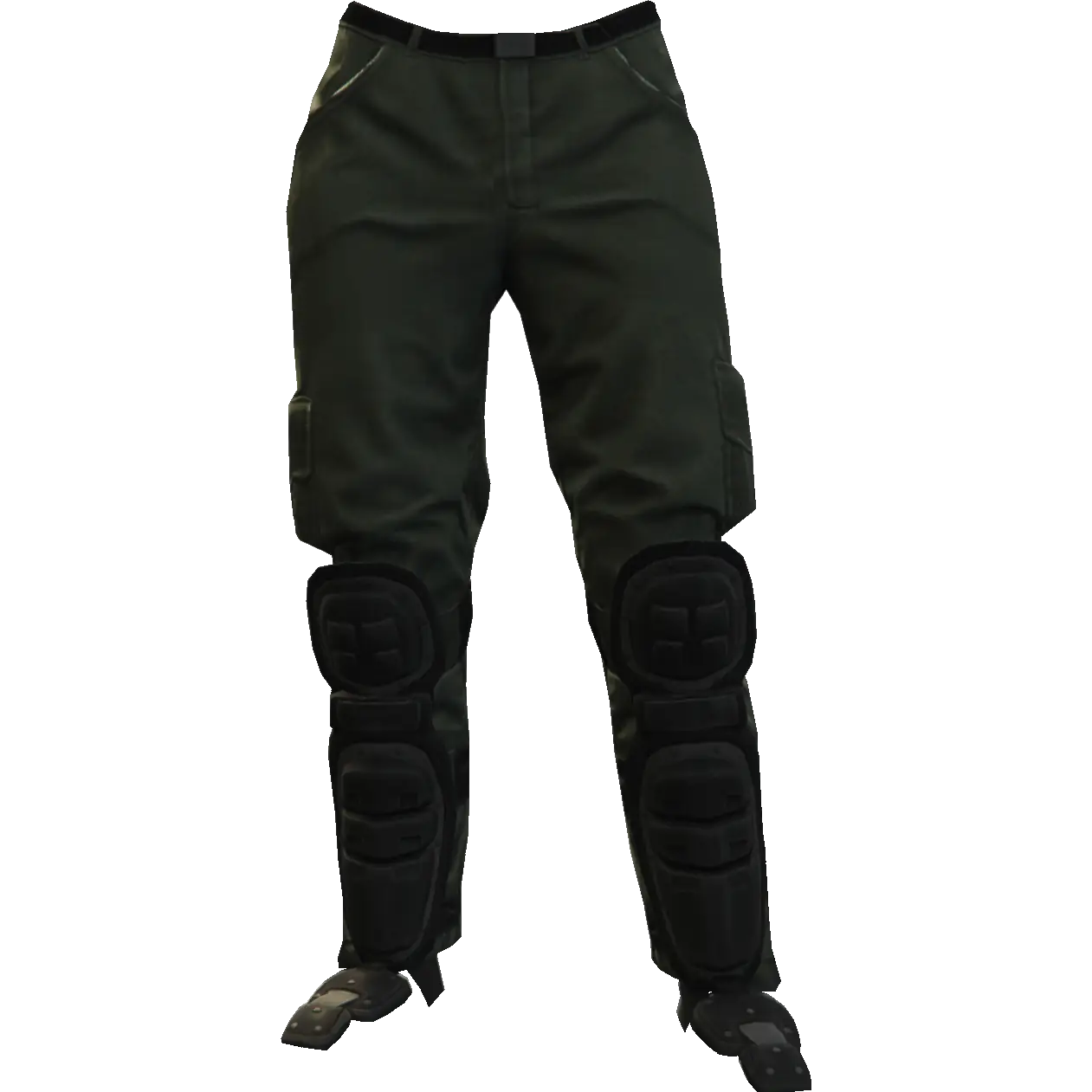 Штаны с накладкой