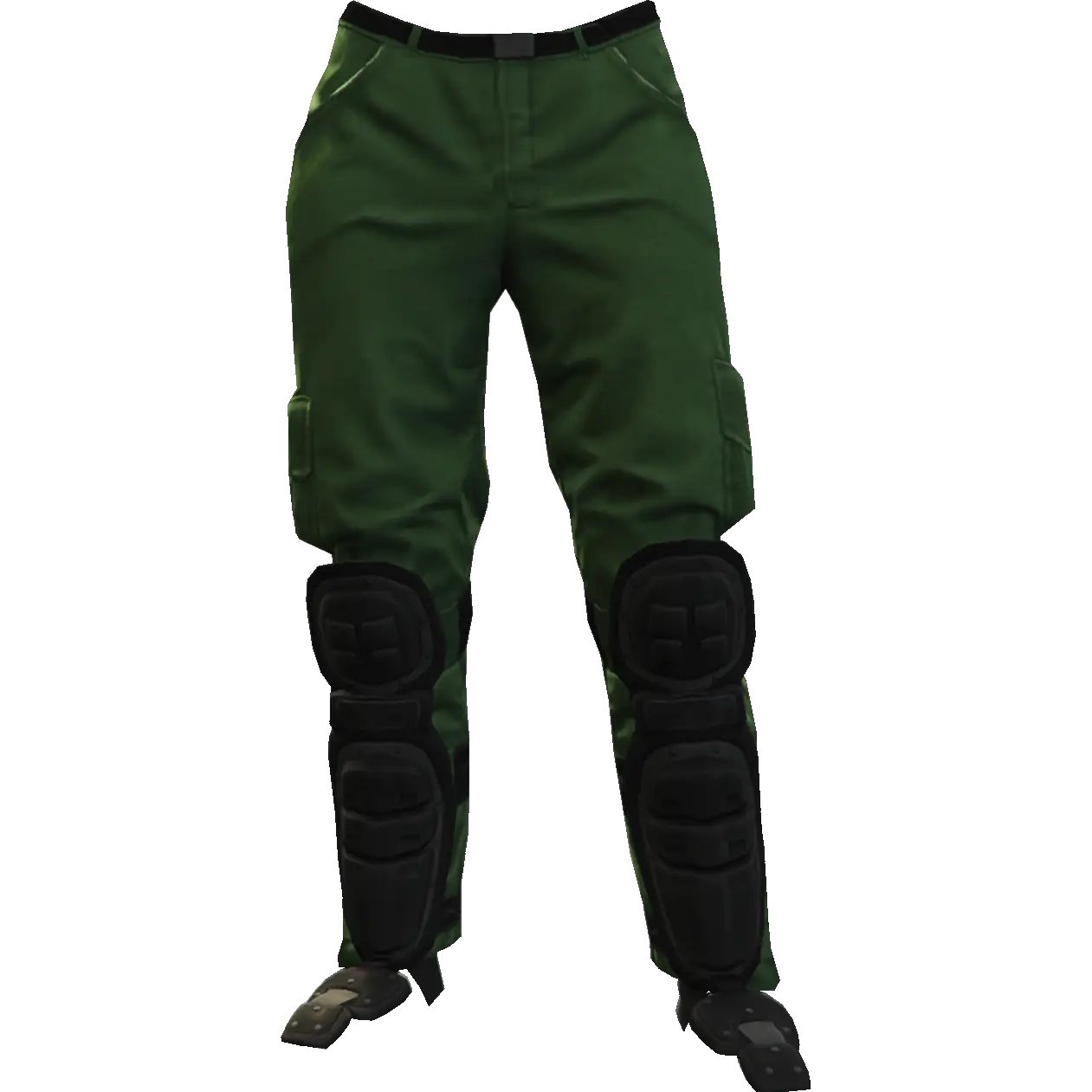 Штаны с накладкой