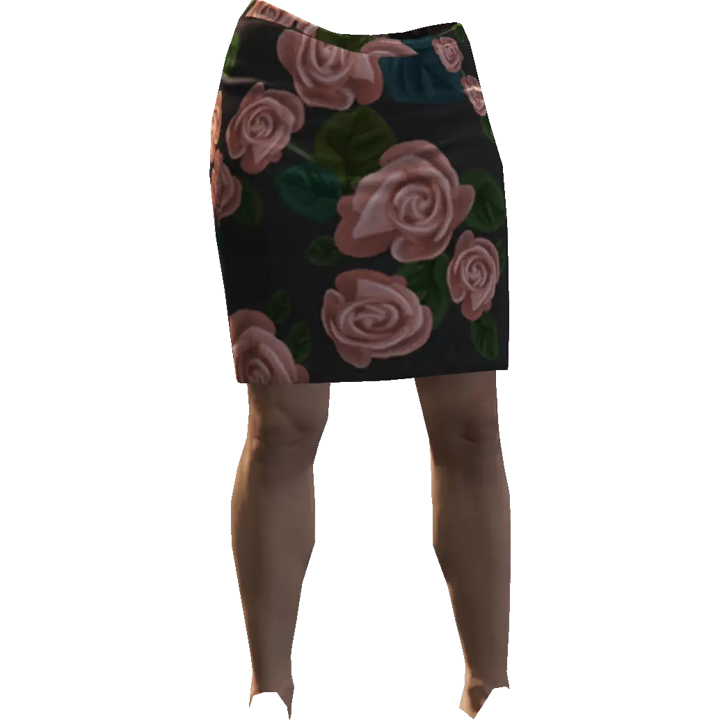 Разноцветная юбка