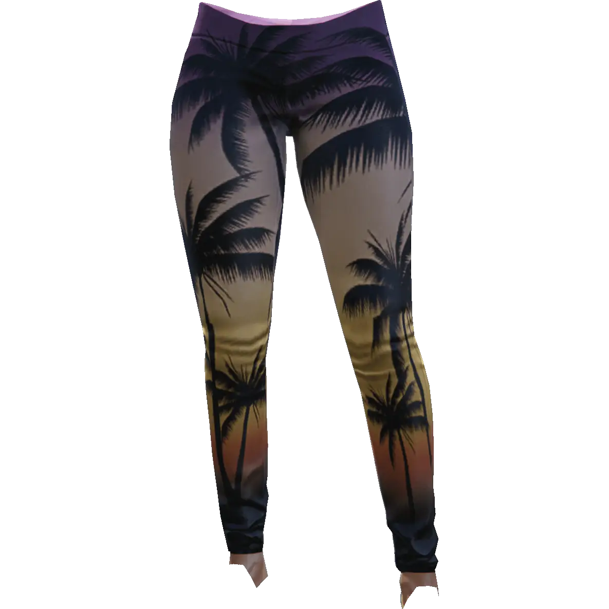 Леггинсы кожаные