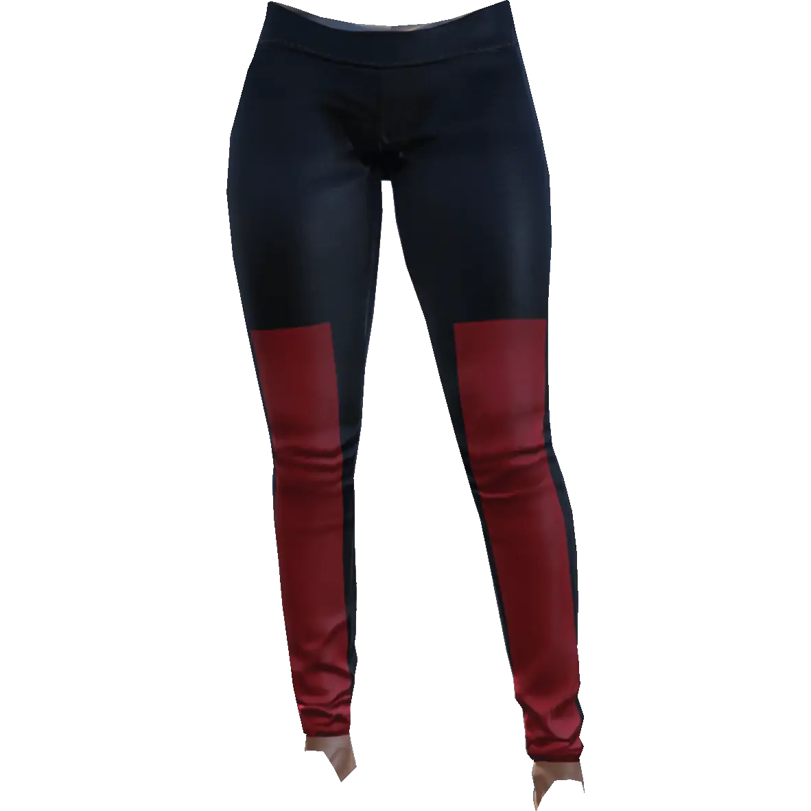 Леггинсы кожаные