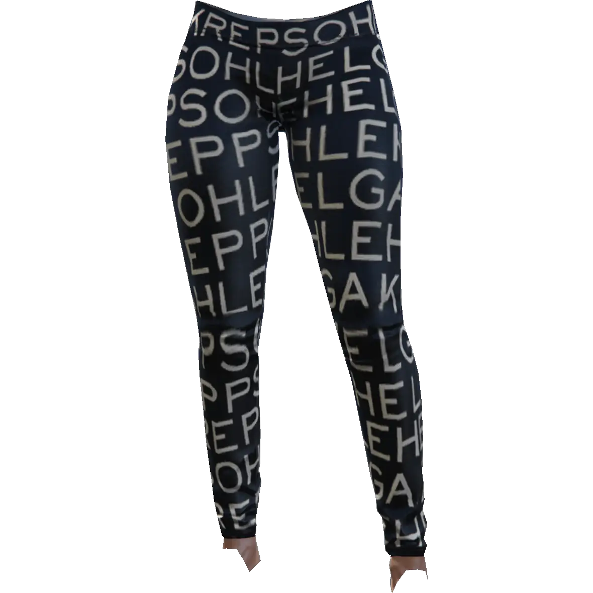 Леггинсы кожаные