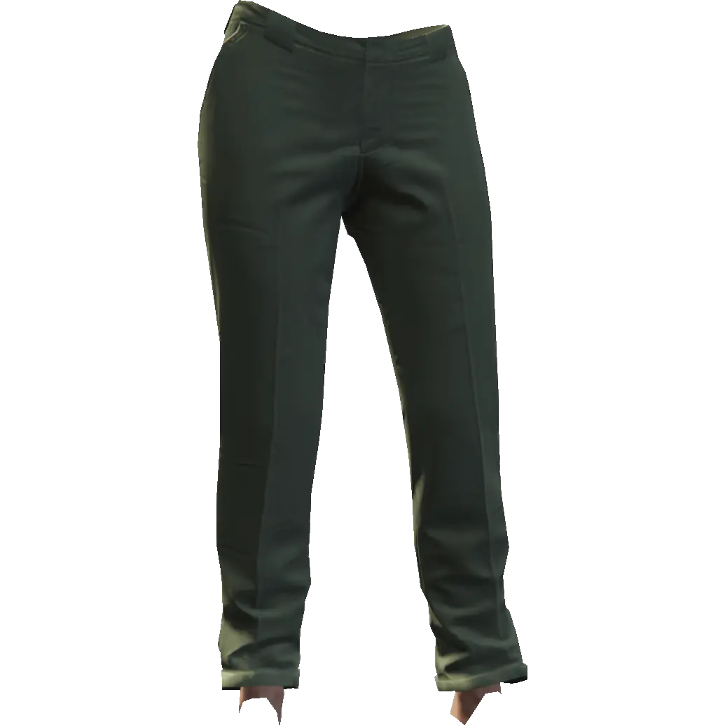 Зауженные деловые штаны