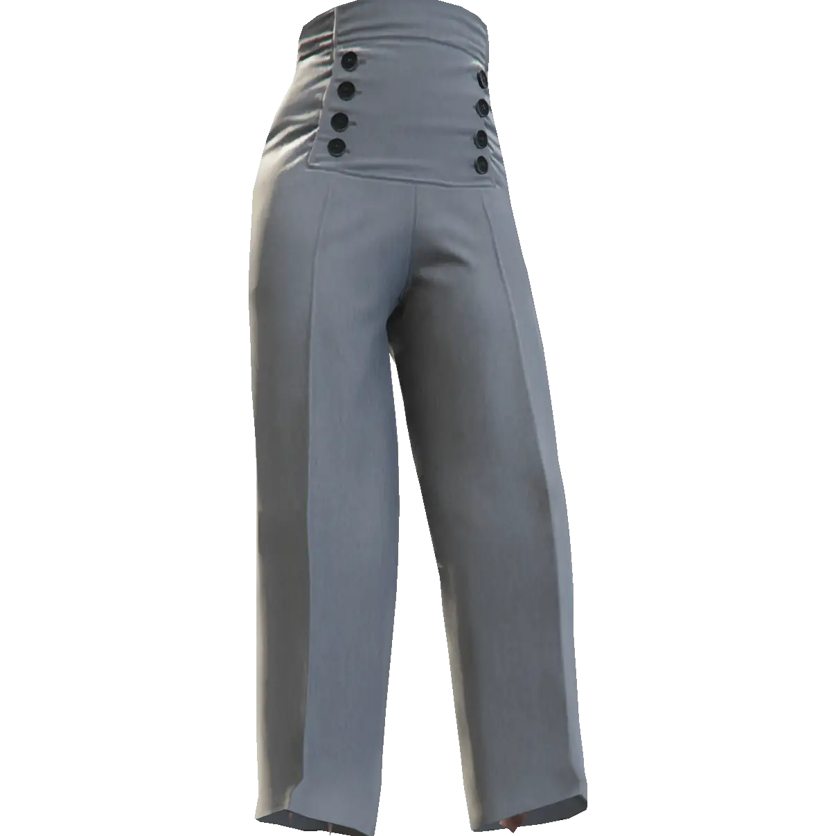 Широкие деловые штаны