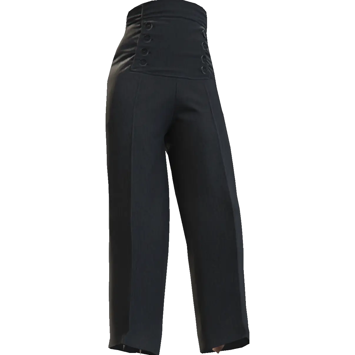 Широкие деловые штаны