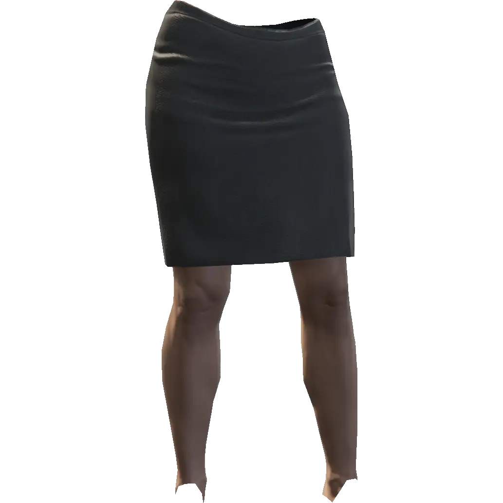 Юбка до колена