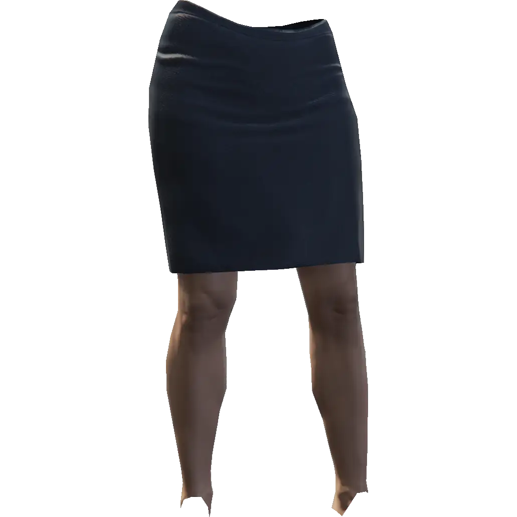 Юбка до колена