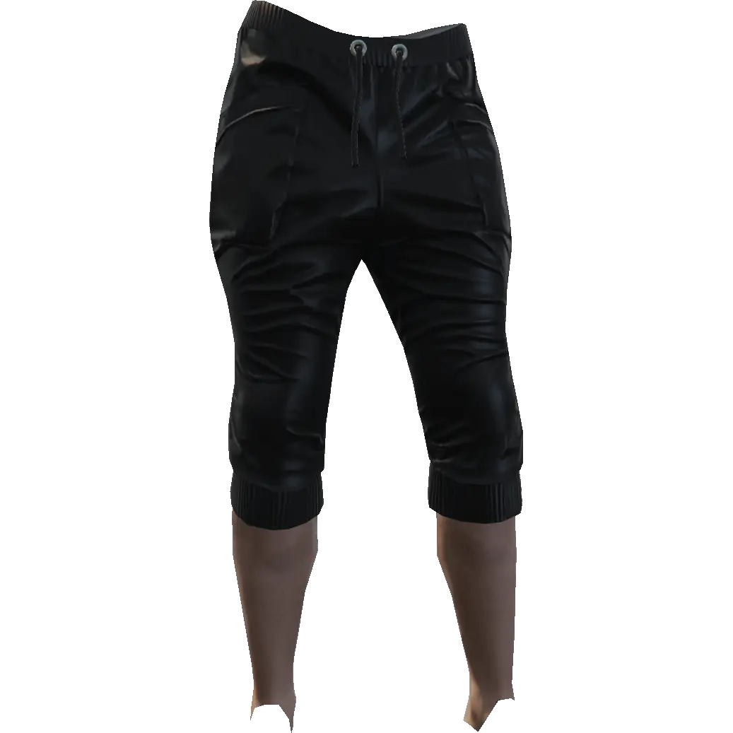 Спортивные бриджи латексные