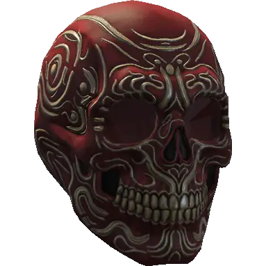 Череп с узорами