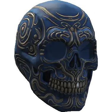 Череп с узорами