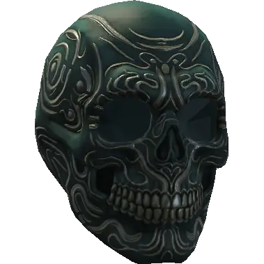 Череп с узорами