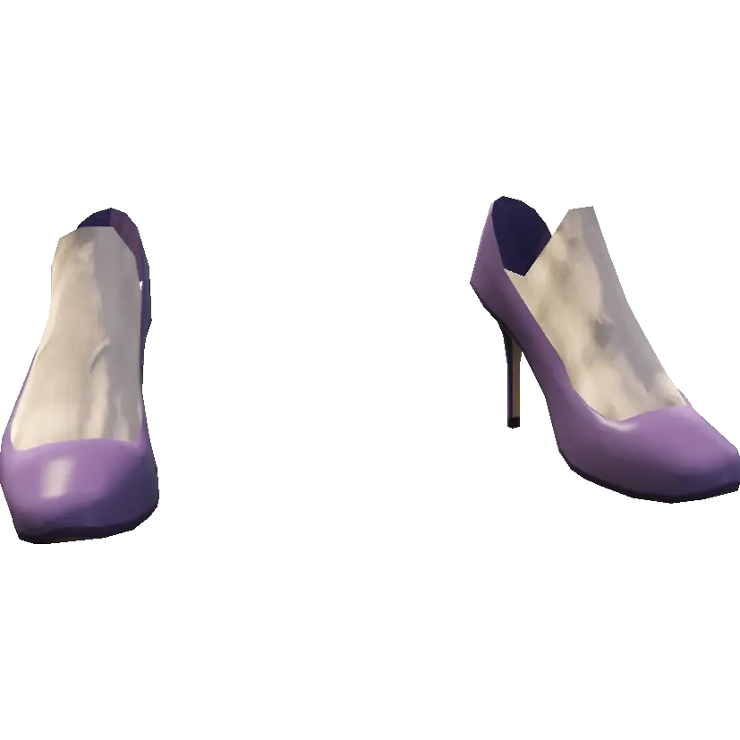 Туфли на тонких шпильках с липучкой