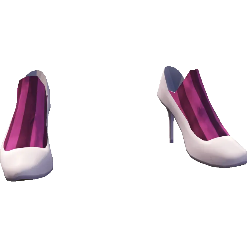 Туфли на тонких шпильках с липучкой