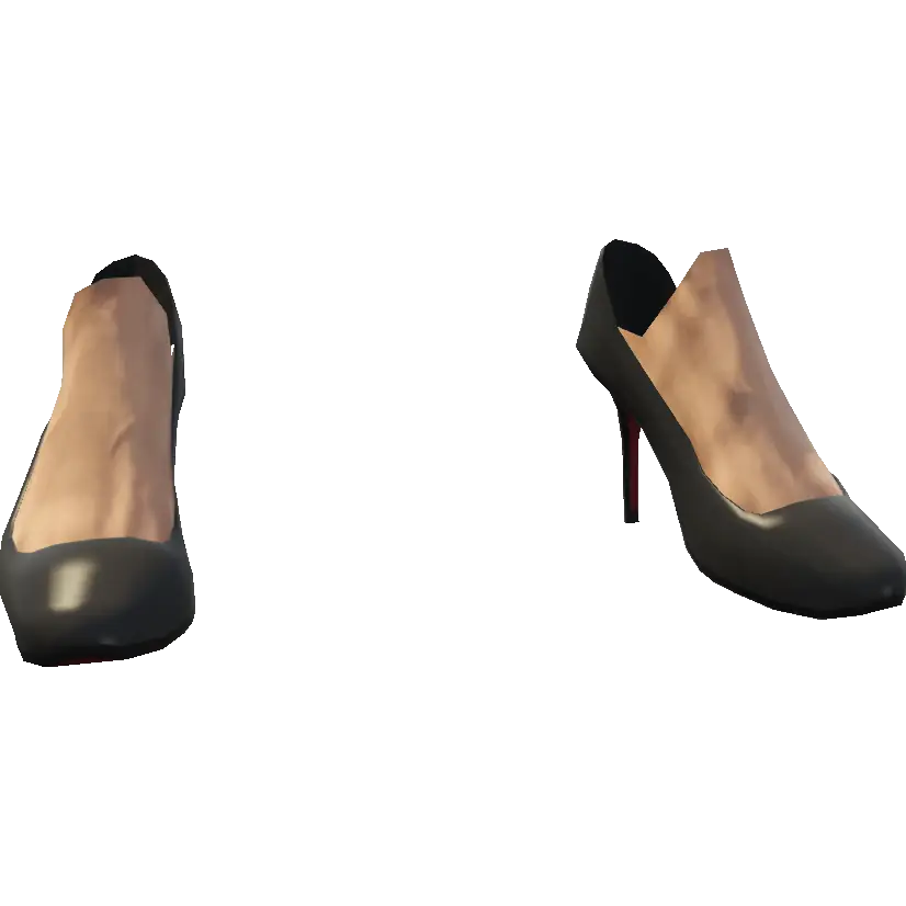 Туфли на тонких шпильках