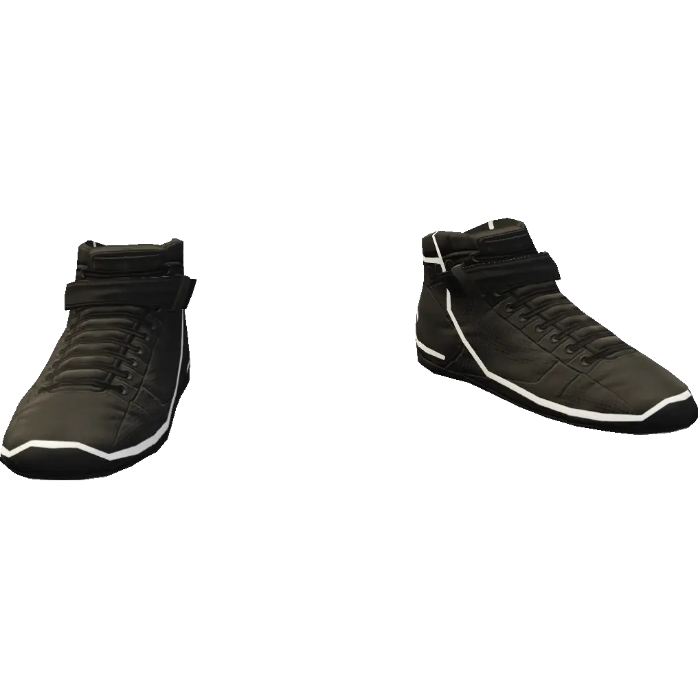 Кроссовки с неоновыми полосками