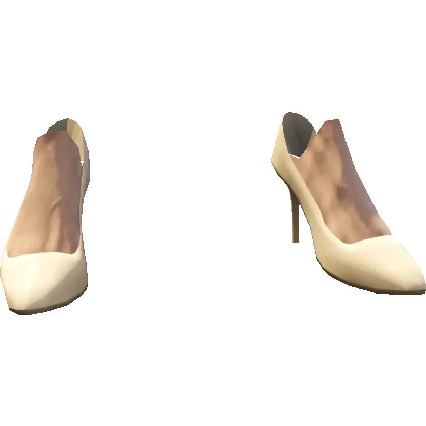 Туфли с острым носом