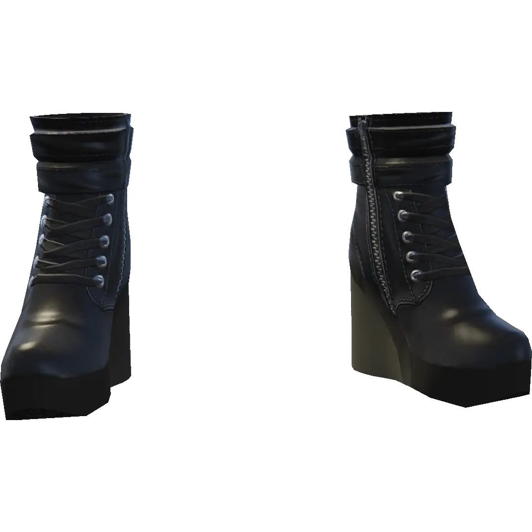 Высокие ботинки