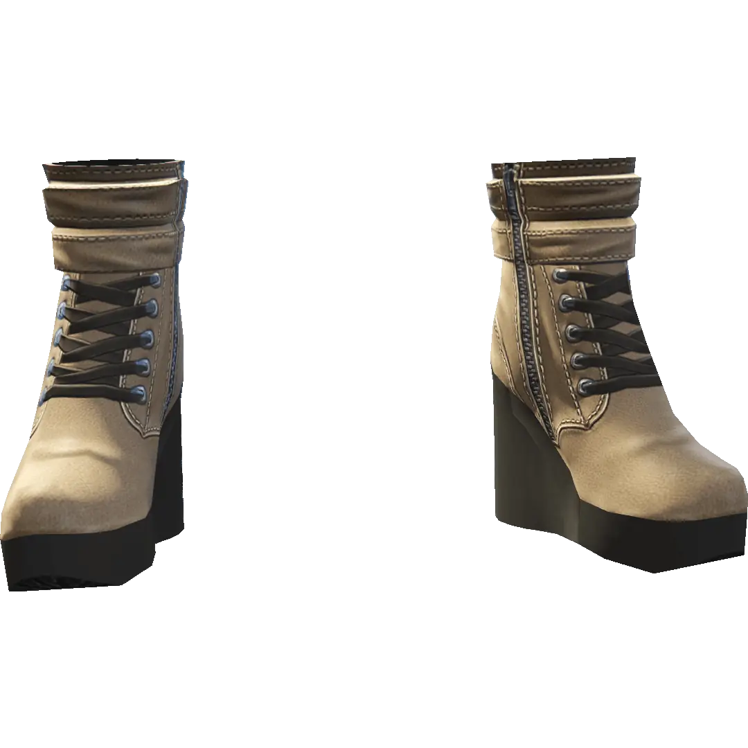 Высокие ботинки