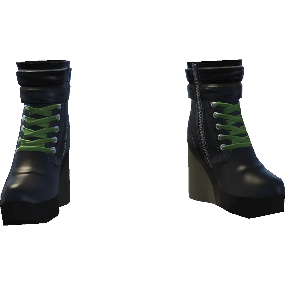 Высокие ботинки