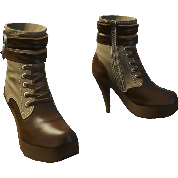 Ботинки на каблуке