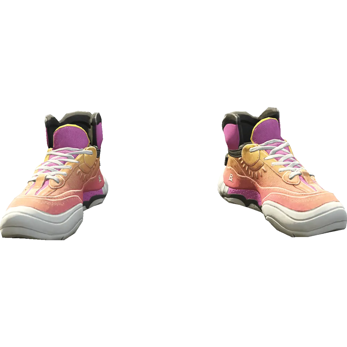 Баскетбольные кроссовки с воротничком