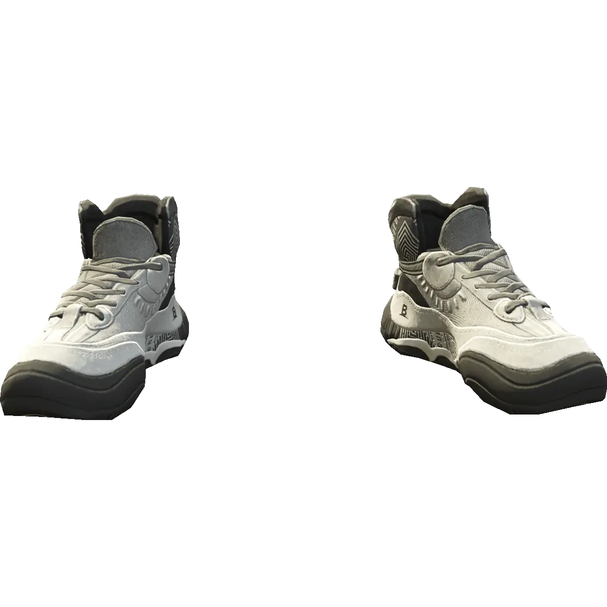 Баскетбольные кроссовки с воротничком