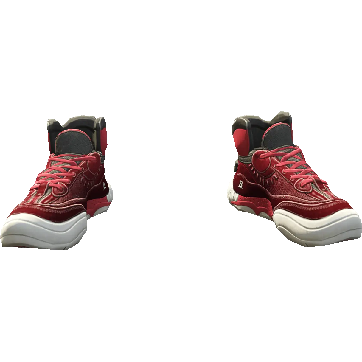 Баскетбольные кроссовки с воротничком