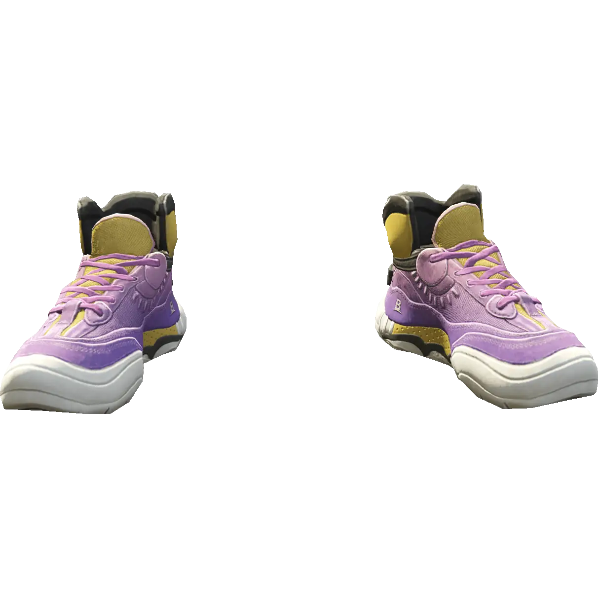 Баскетбольные кроссовки с воротничком