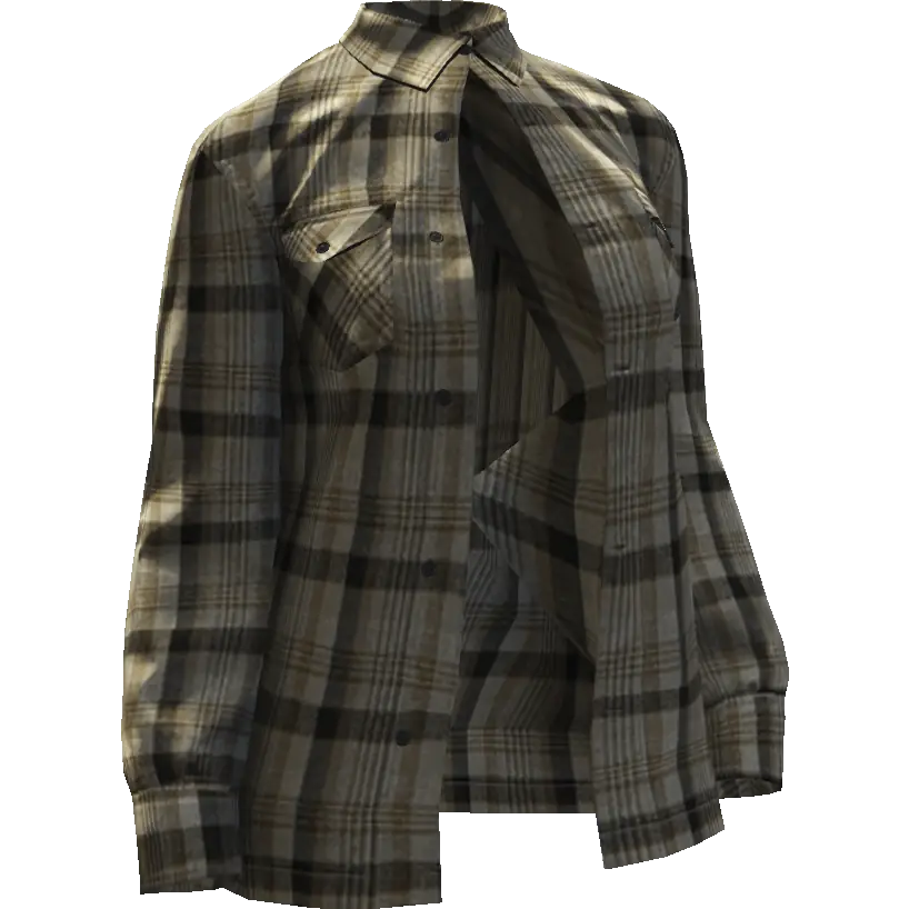 Рубашка с глубоким декольте