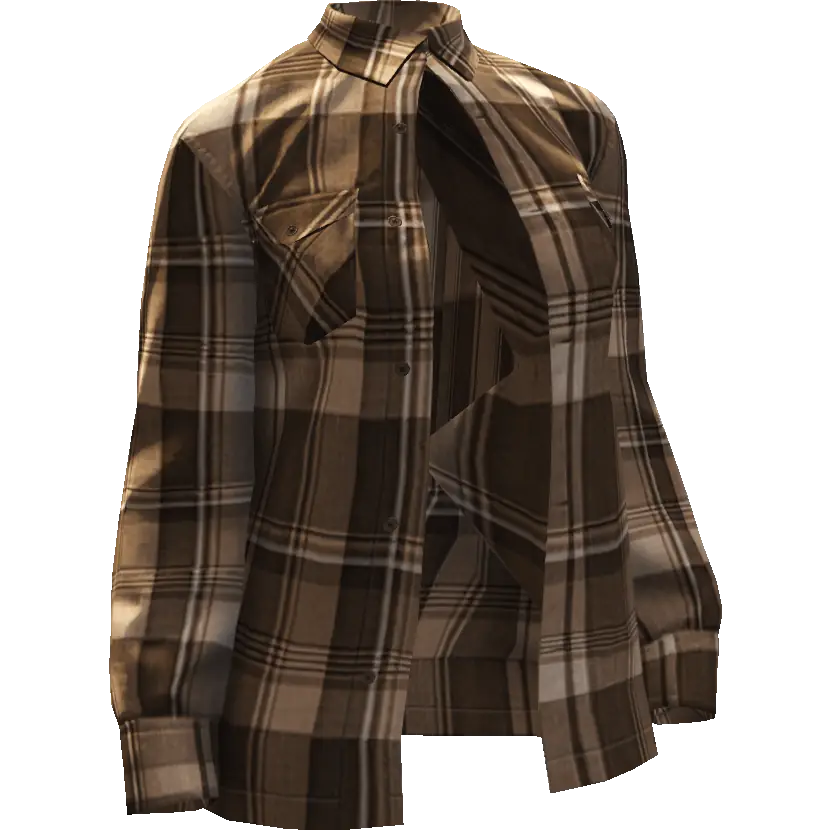 Рубашка с глубоким декольте