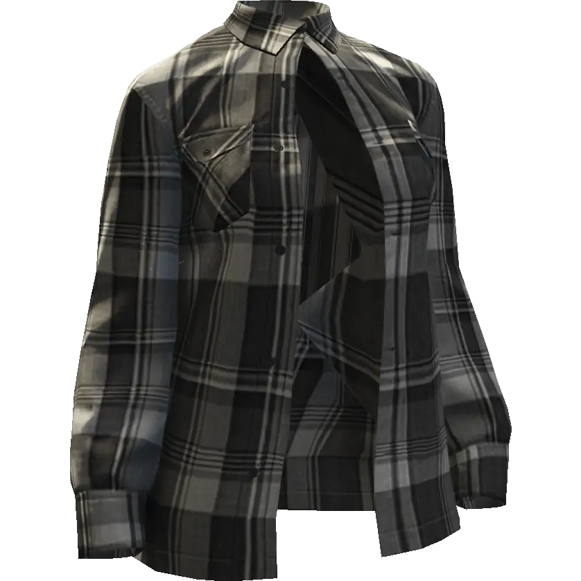 Рубашка с глубоким декольте