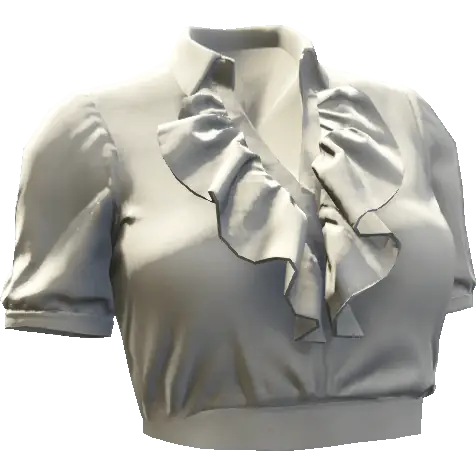 Блузка с бантом