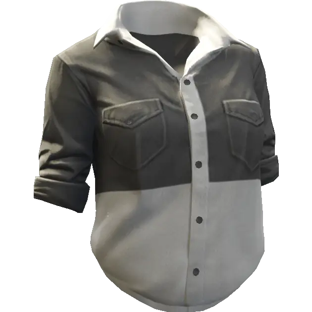 Рубашка двухцветная 