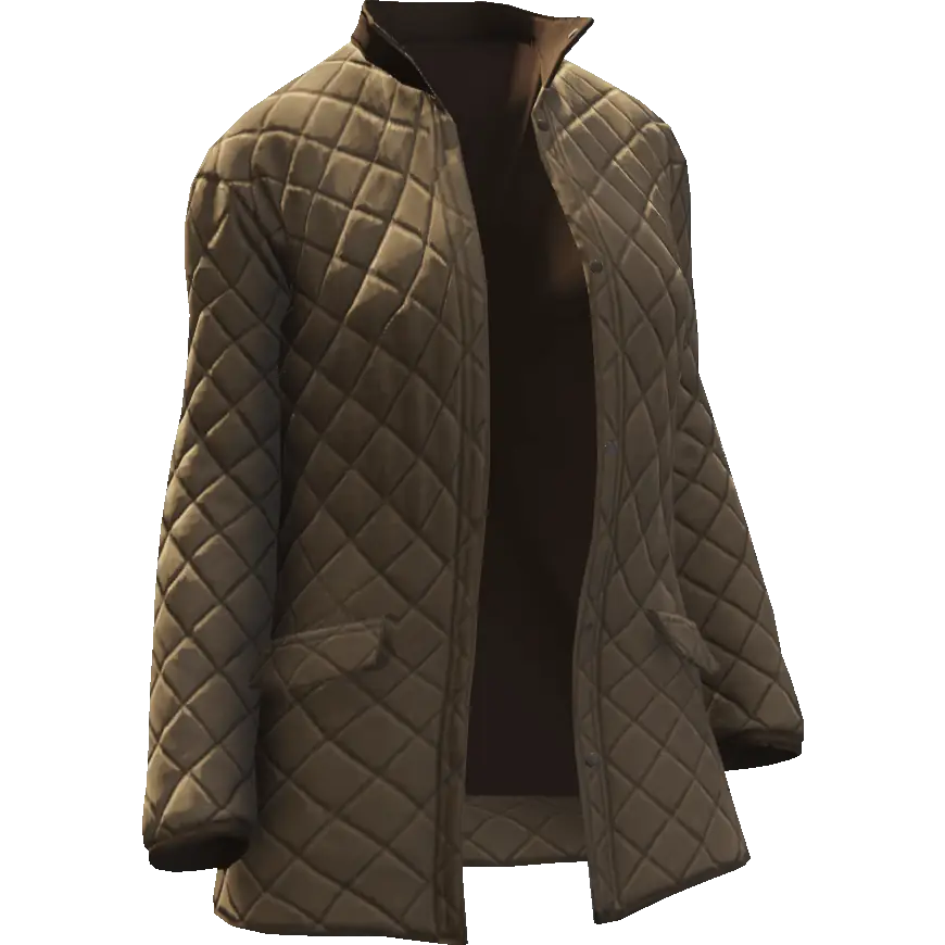 Открытая куртка