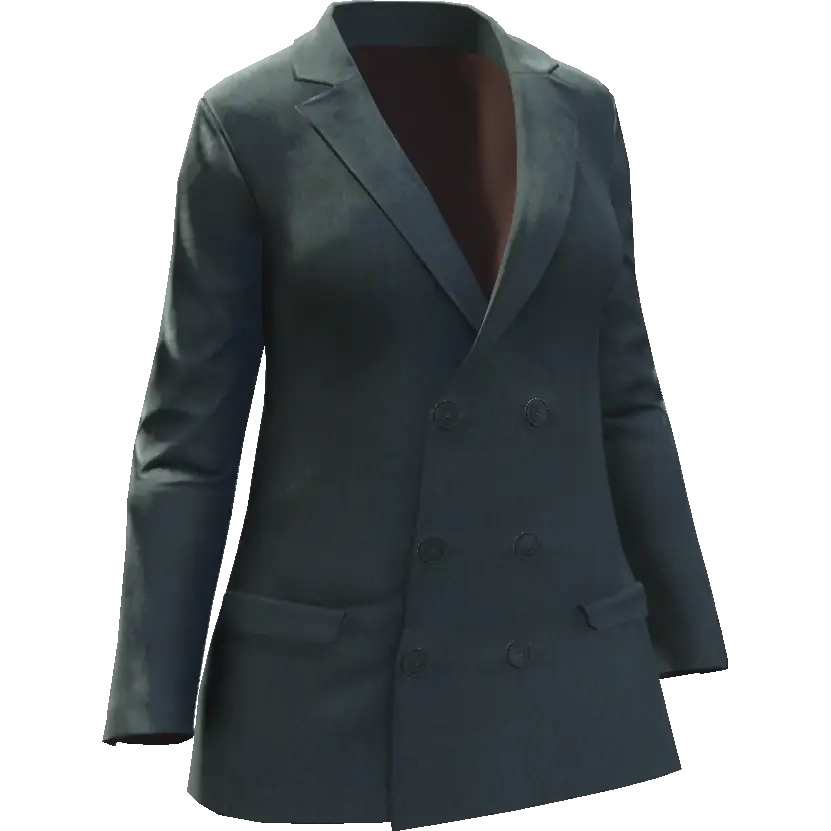 Закрытое пальто