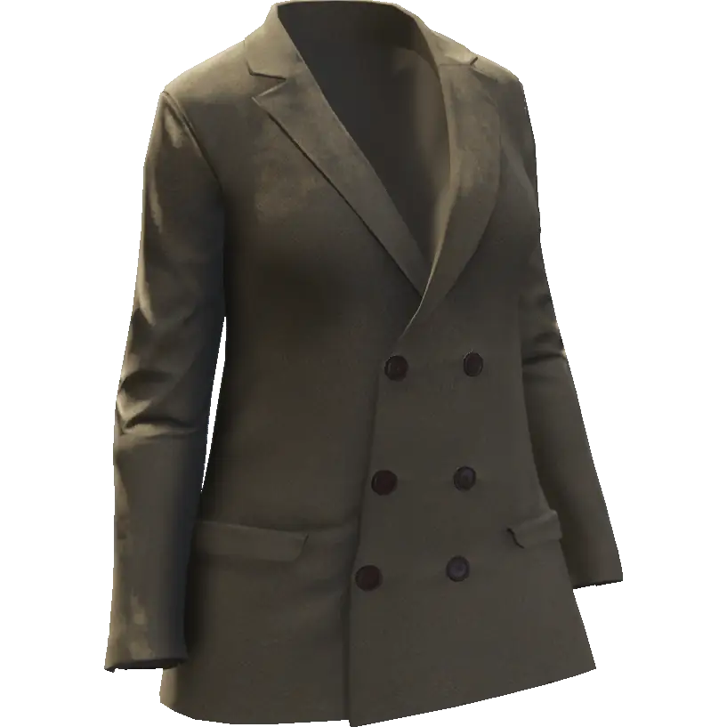 Закрытое пальто