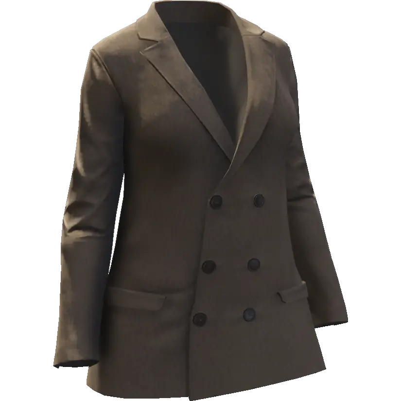 Закрытое пальто