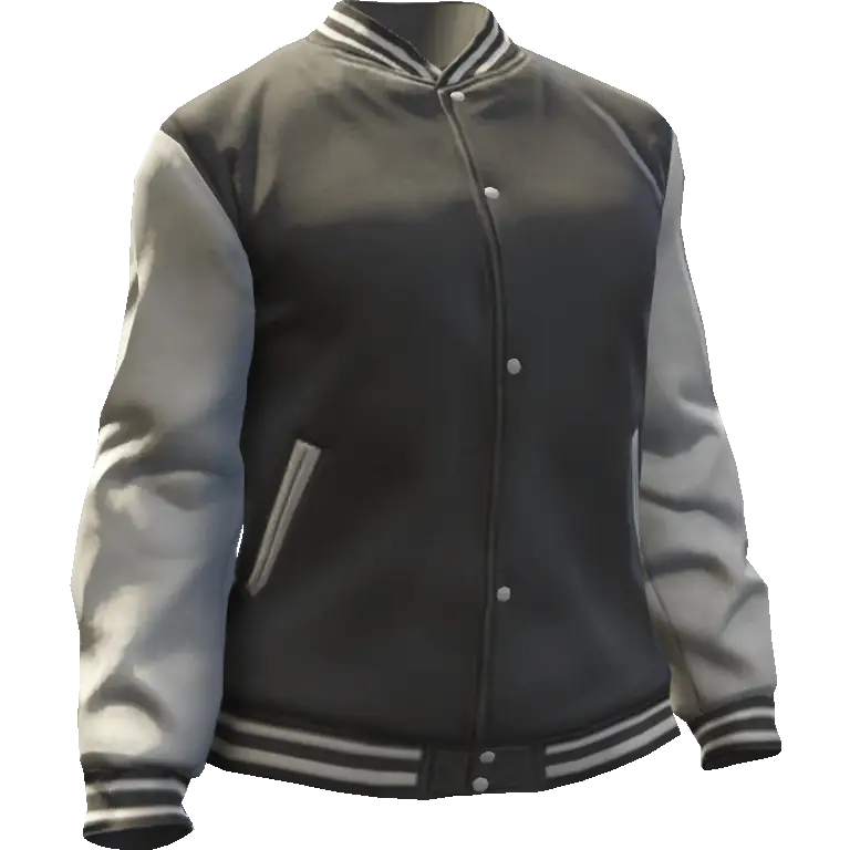 Бомбер двухцветный