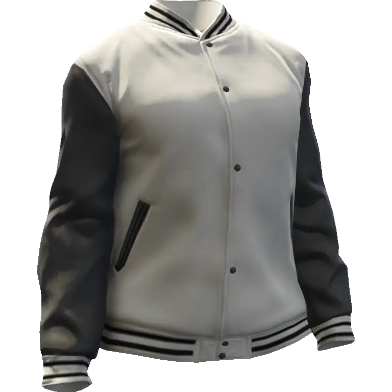 Бомбер двухцветный