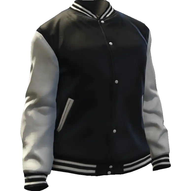 Бомбер двухцветный