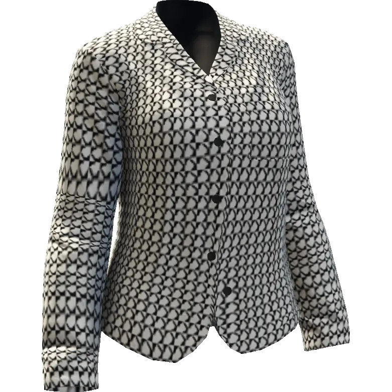 Рубашка в полоску