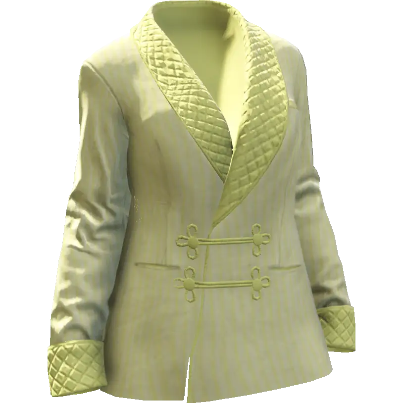 Закрытый пиджак с вырезом