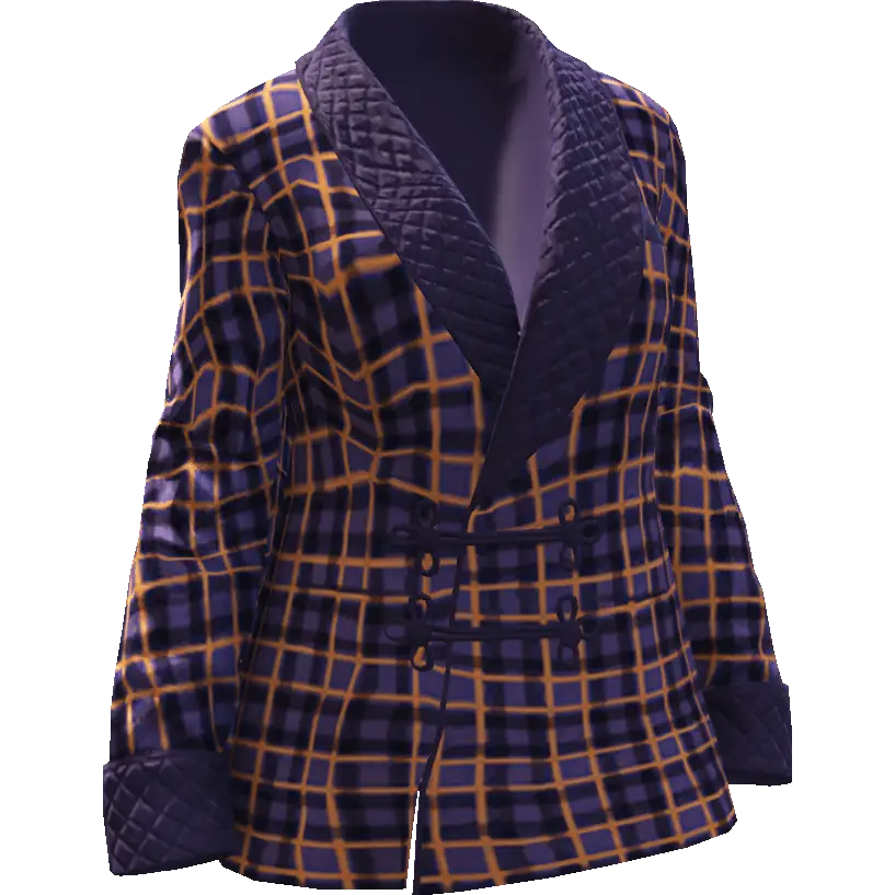 Закрытый пиджак с вырезом